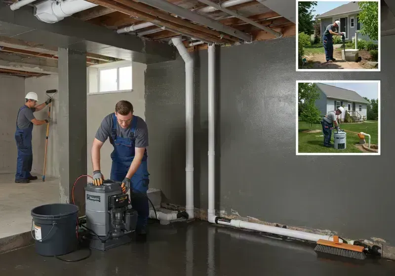 Basement Waterproofing and Flood Prevention process in Vine Grove, KY